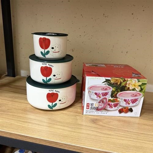 ظروف نگهدارنده درب رنگی